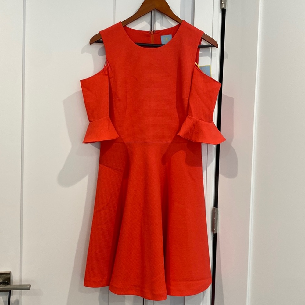 Cece by Cynthia Steffe cold shoulder dress